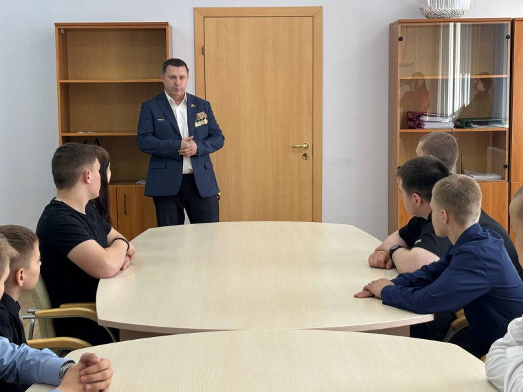 Встреча с участником СВО.